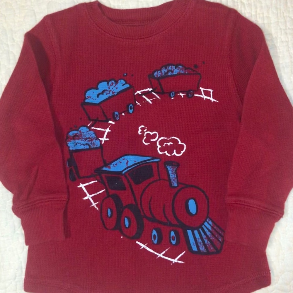 Cute train long sleeve